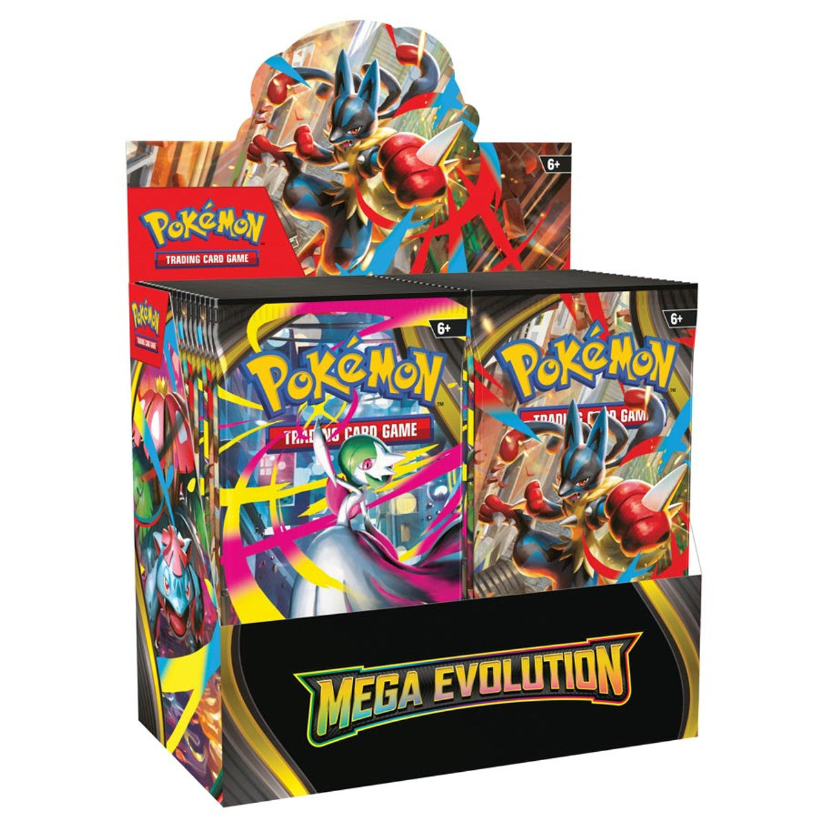 Pokémon TCG: Mega Evolution 1: Enhanced Booster Display